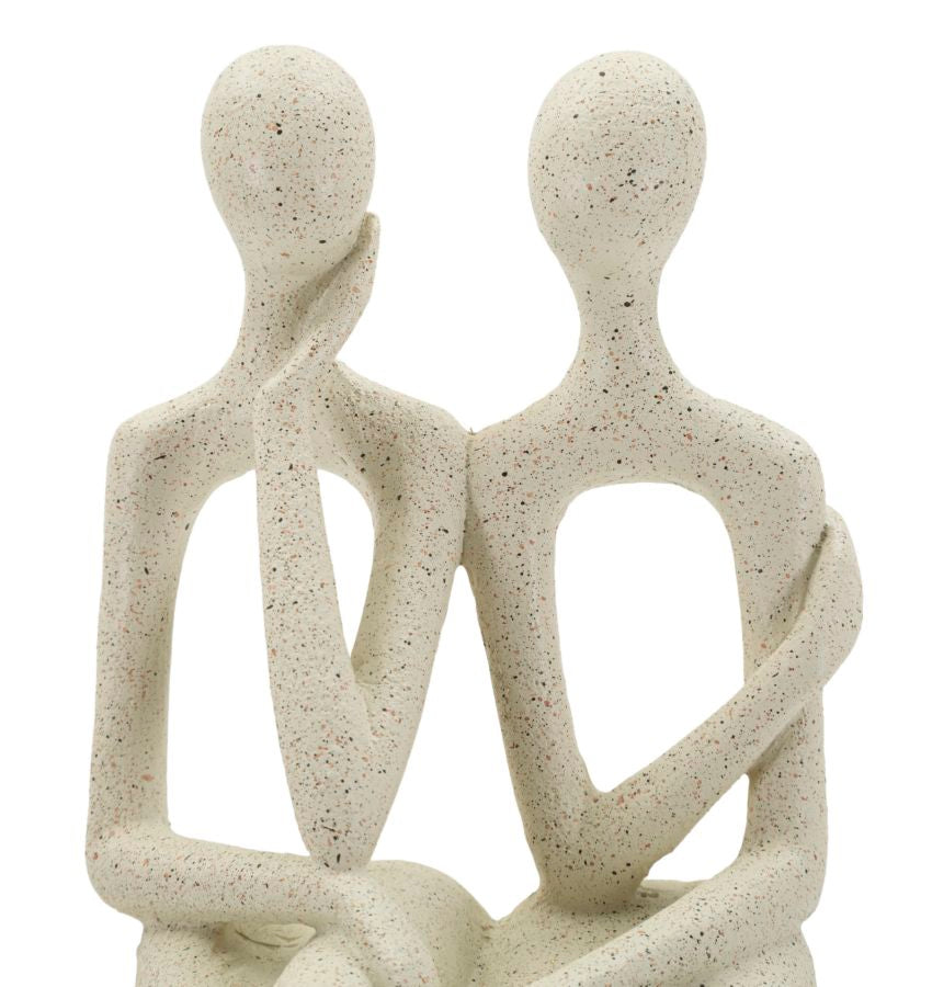 Statuetta coppia stons cm 11,5x9x25 min 2