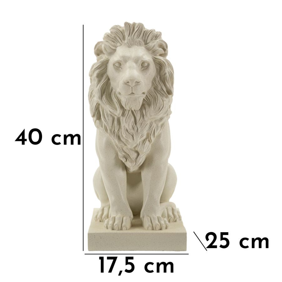 Mauro Ferretti Leone Stons 17,5 x 25 x 40 cm