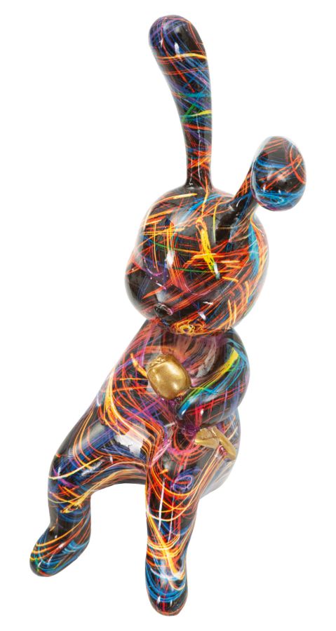 Coniglietto psyco -b- cm 21,5x10x22 min 2