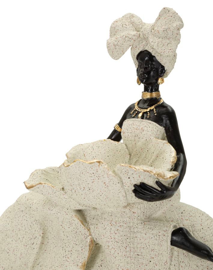 Mauro Ferretti Africana su Elefante 19,5 x 8 x 12 cm