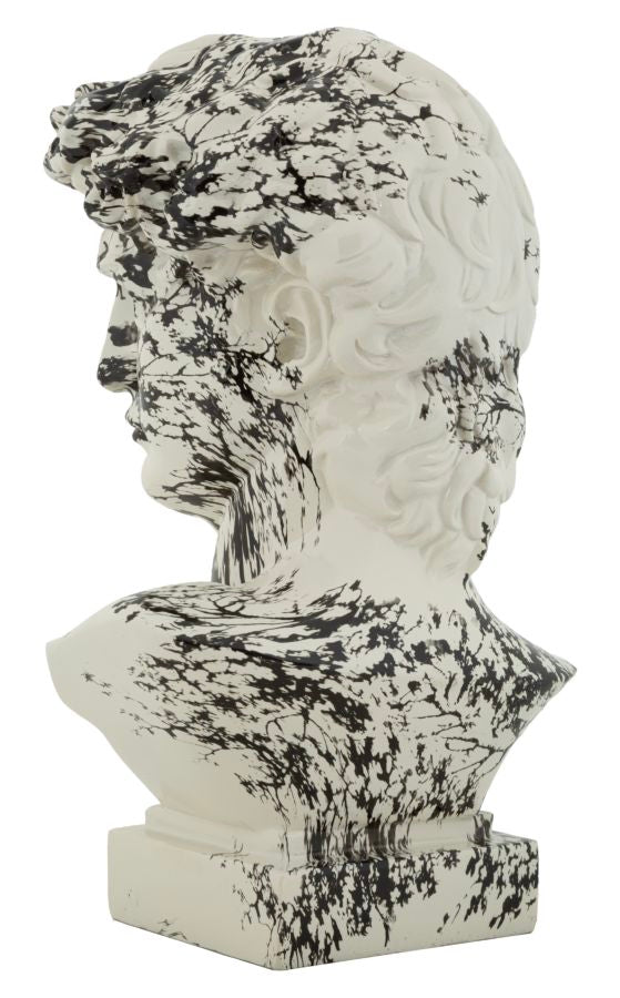 Mauro Ferretti Scultura Testa Antica Okinawa 18 x 16 x 30 cm