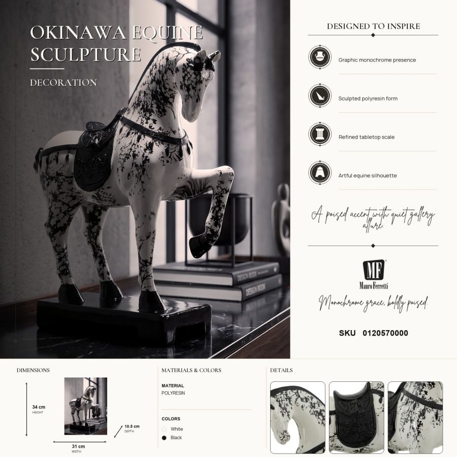 Cavallo okinawa cm 31x10,5x34
