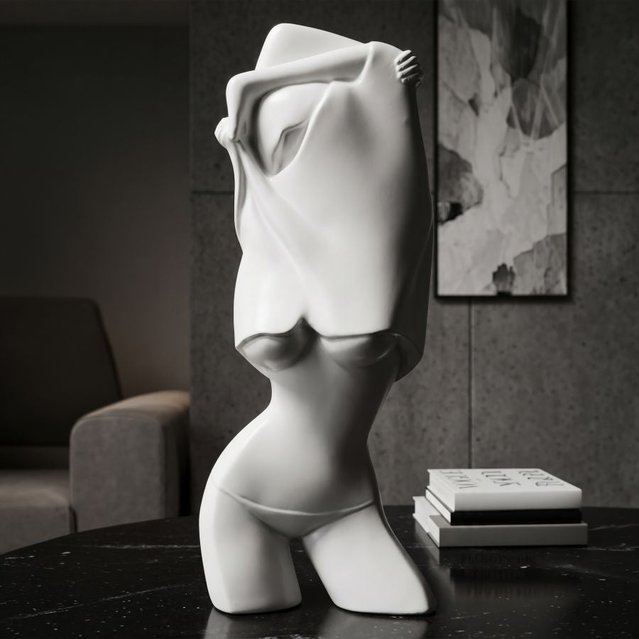 Mauro Ferretti Scultura Woman -b- 12,5 x 7,7 x 29 cm
