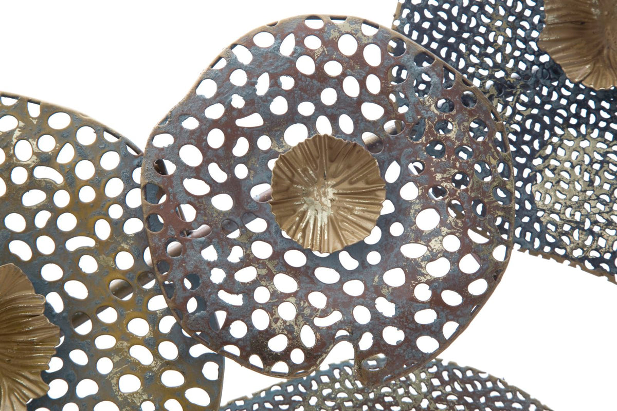 Mauro Ferretti Pannello in Ferro Holes 119 x 7 x 59,5 cm