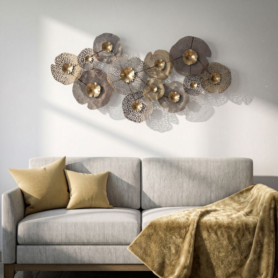 Mauro Ferretti Pannello in Ferro Holes 119 x 7 x 59,5 cm
