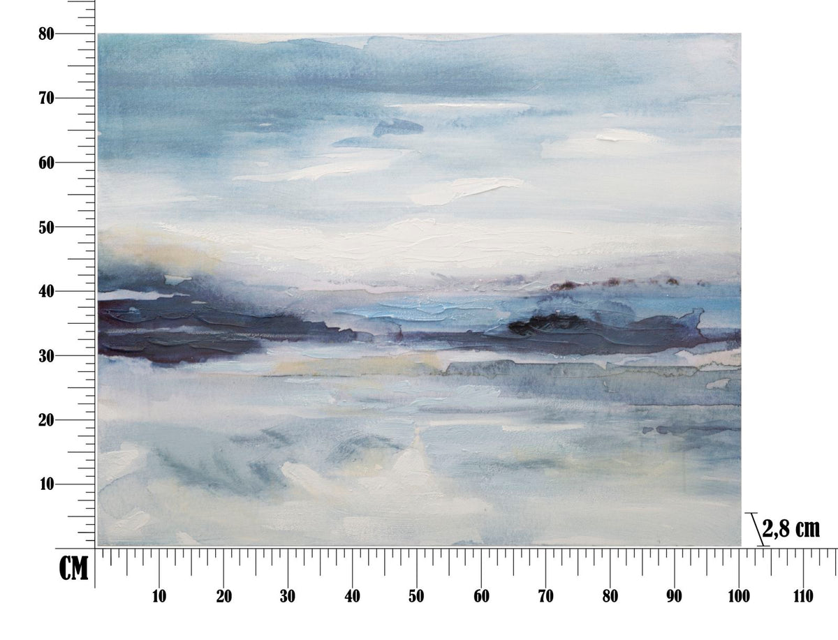 Mauro Ferretti Dipinto su Tela Softy 100 x 2,8 x 80 cm