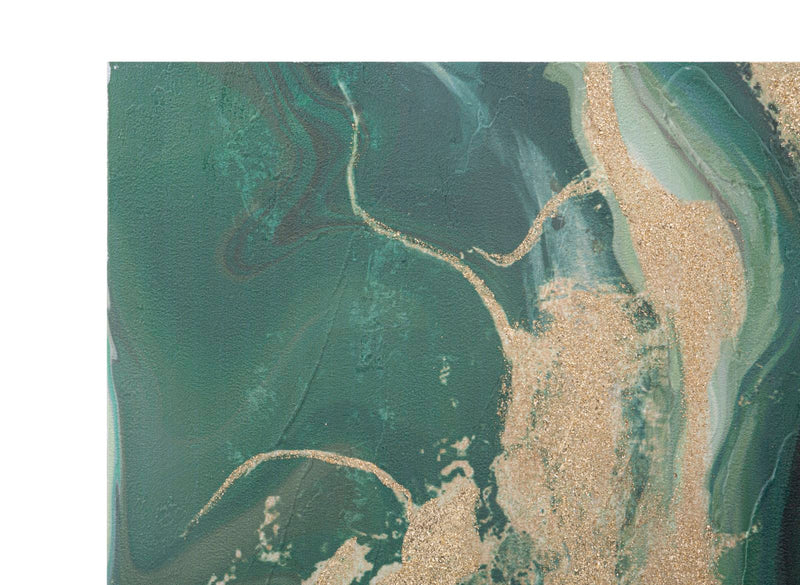 Mauro Ferretti Dipinto su Tela Greenery 80 x 2,8 x 100 cm