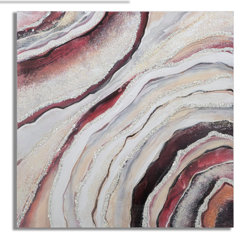 Mauro Ferretti Dipinto su Tela Redy 80 x 2,8 x 80 cm