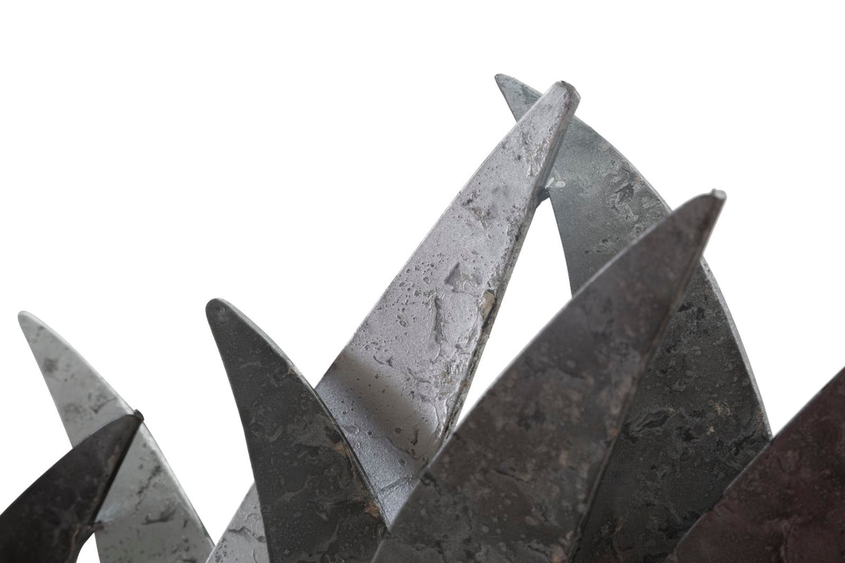 Mauro Ferretti Pannello in Ferro Gabbiani 93 x 12,7 x 47,6 cm