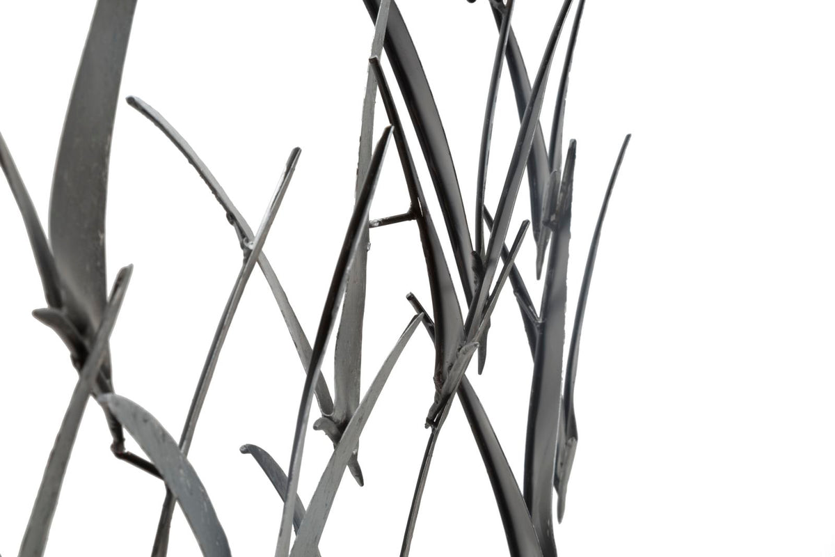 Mauro Ferretti Pannello in Ferro Gabbiani 93 x 12,7 x 47,6 cm