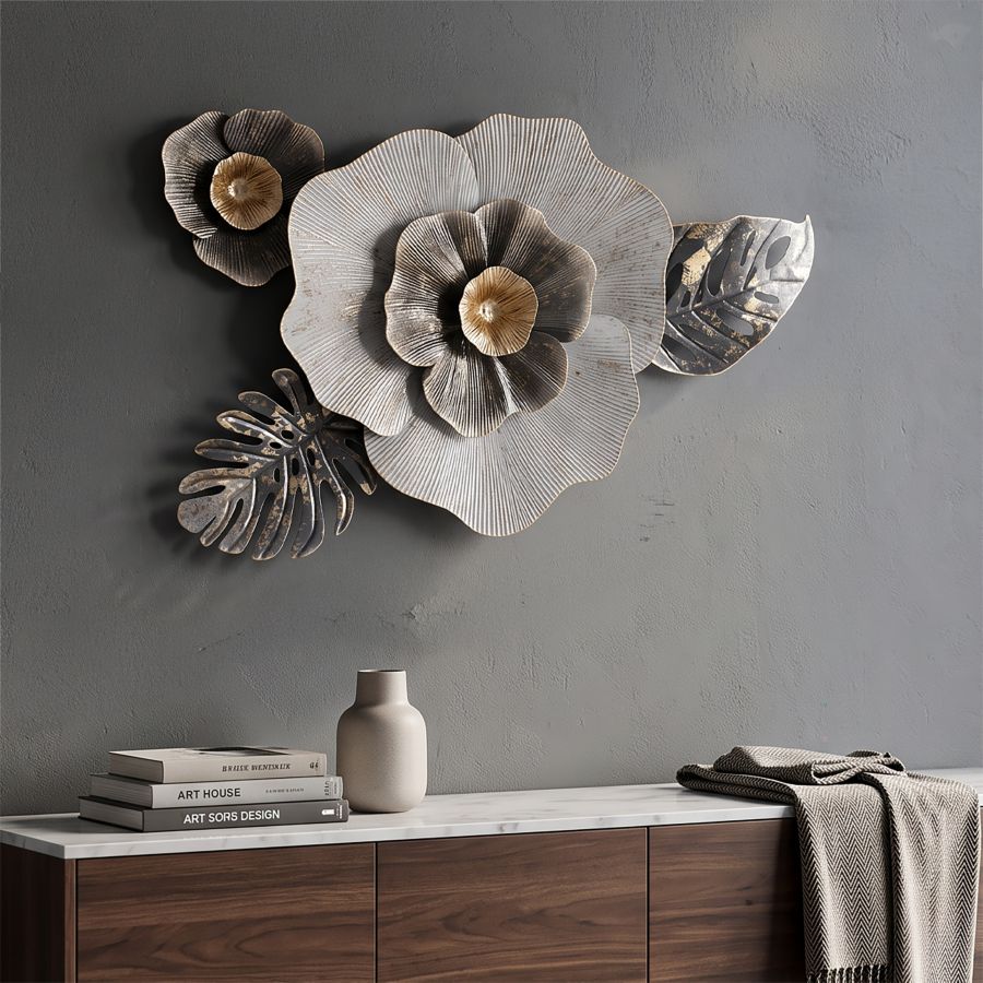 Mauro Ferretti Pannello in Ferro Edy -b- 74,9 x 7 x 47,6 cm