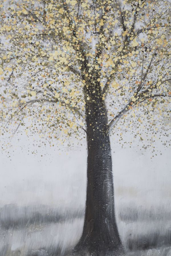Mauro Ferretti Dipinto su Tela Tree Simple -a- 80 x 3,8 x 120 cm