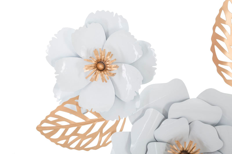Mauro Ferretti Pannello da Muro White Decor 158 x 9 x 60 cm
