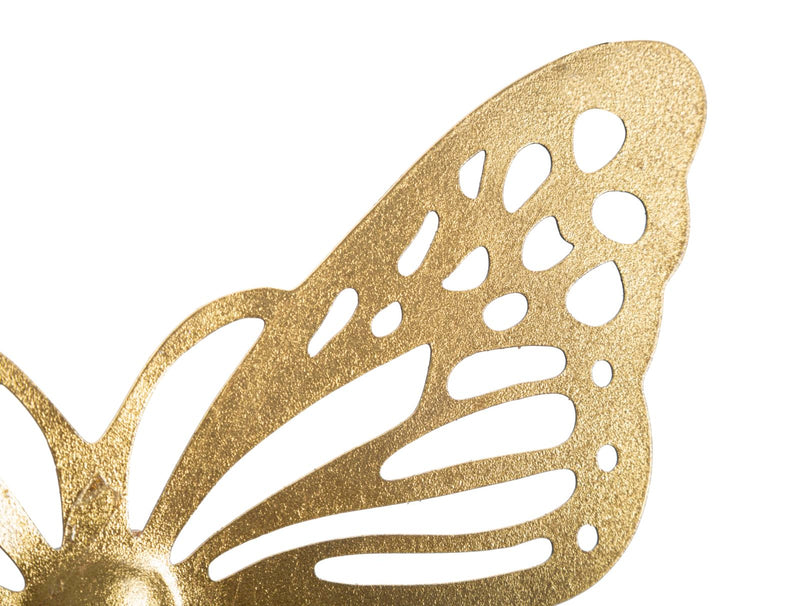 Mauro Ferretti Farfalle da Muro Set 4 pz 35 x 2 x 29-25 x 2 x 19-20,5 x 2 x 16-16 x 2 x 12 cm