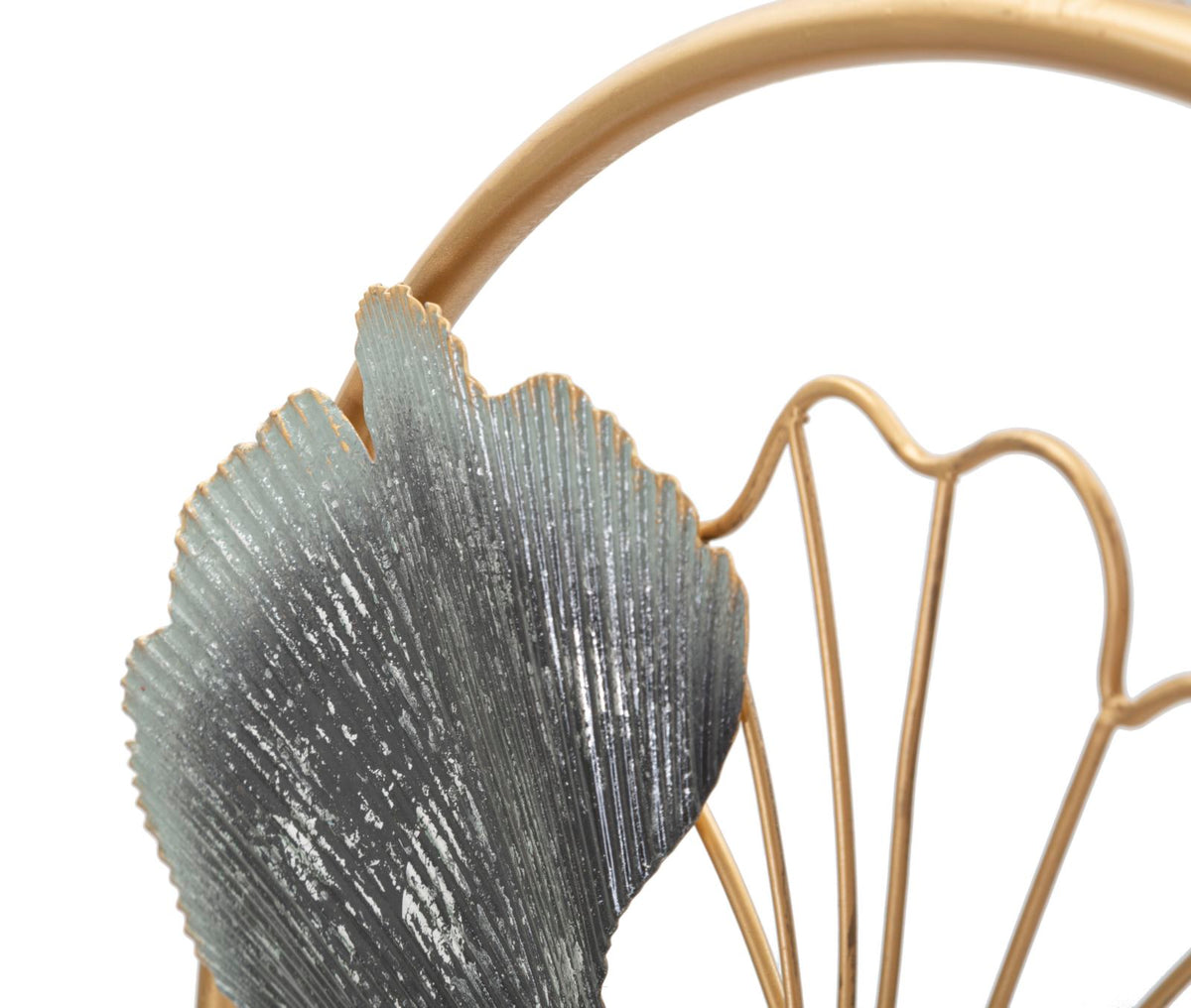 Mauro Ferretti Pannello in Ferro Flower Simple Ø 45,5 x 3,5 cm