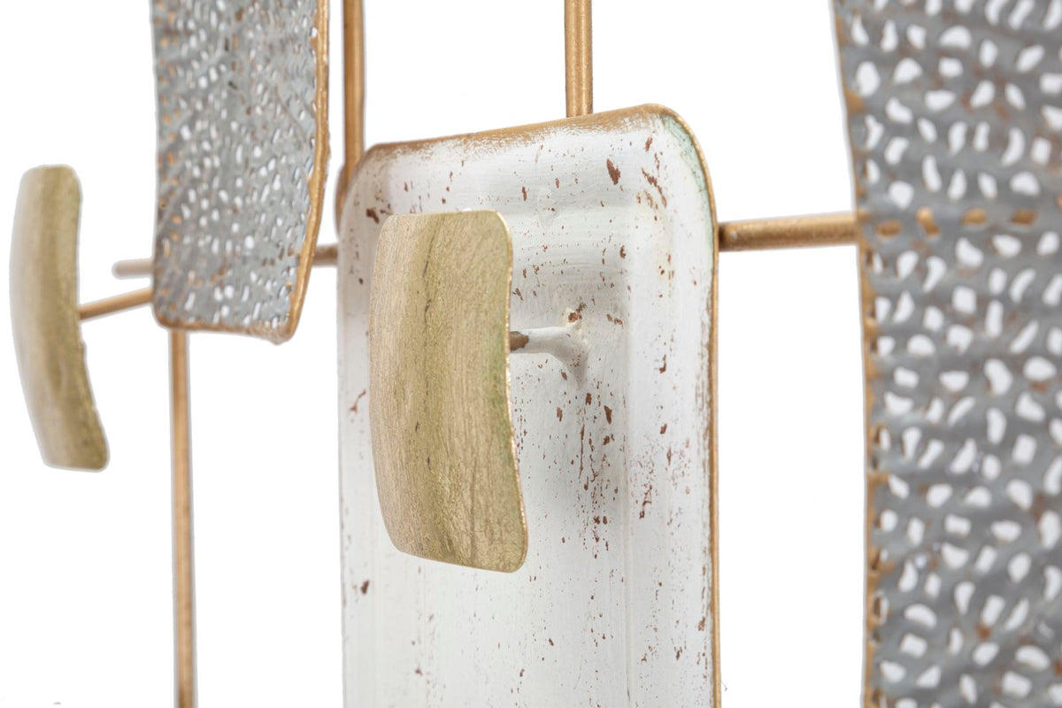 Mauro Ferretti Pannello in Ferro Cubes 80 x 5 x 80 cm