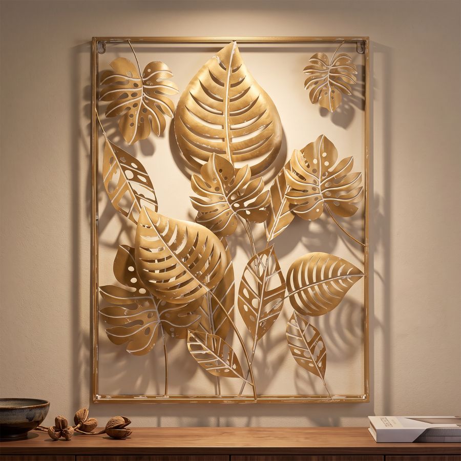 Mauro Ferretti Pannello in Ferro Jungle Ret. 60 x 80 x 6.5 cm