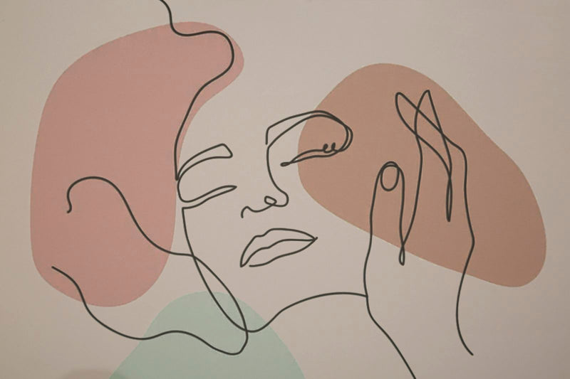 Mauro Ferretti Stampa con Cornice Face -a- 35 x 2 x 47 cm