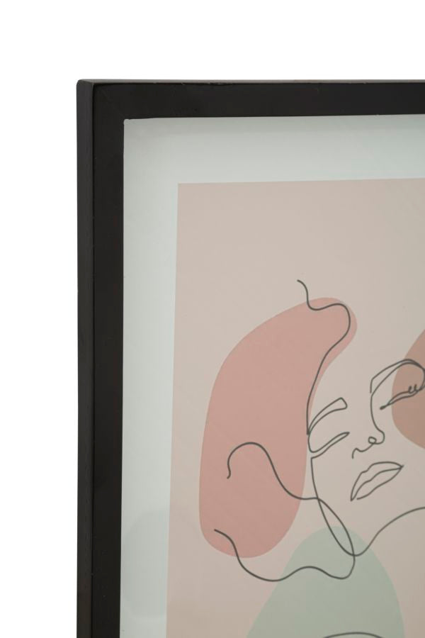 Mauro Ferretti Stampa con Cornice Face -a- 35 x 2 x 47 cm