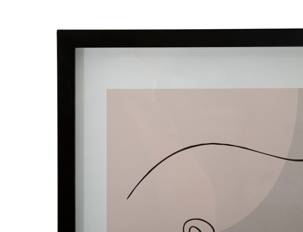 Mauro Ferretti Stampa con Cornice Face -c- 35 x 2 x 47 cm