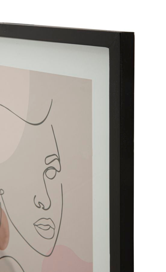 Mauro Ferretti Stampa con Cornice Face -c- 35 x 2 x 47 cm