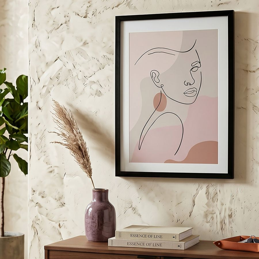 Mauro Ferretti Stampa con Cornice Face -c- 35 x 2 x 47 cm