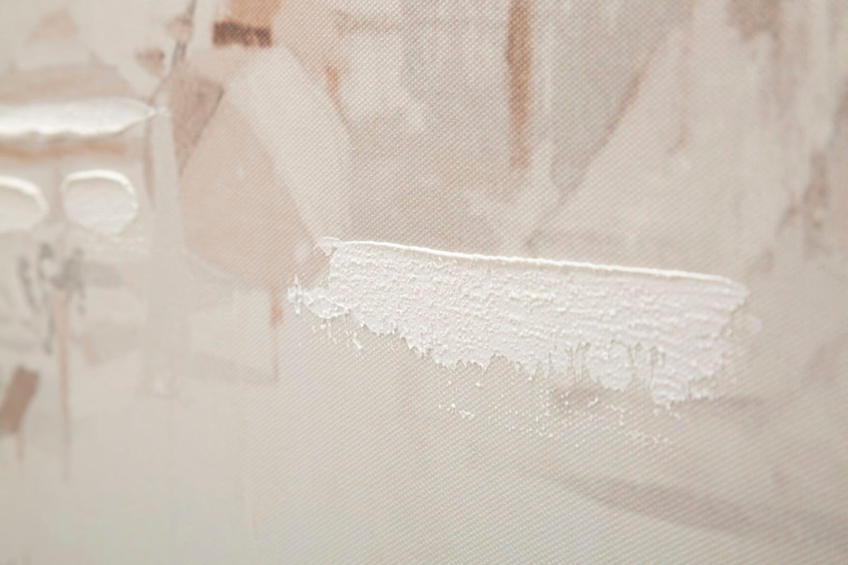 Mauro Ferretti Stampa Dipinta Beach -b- 80 x 3 x 120 cm