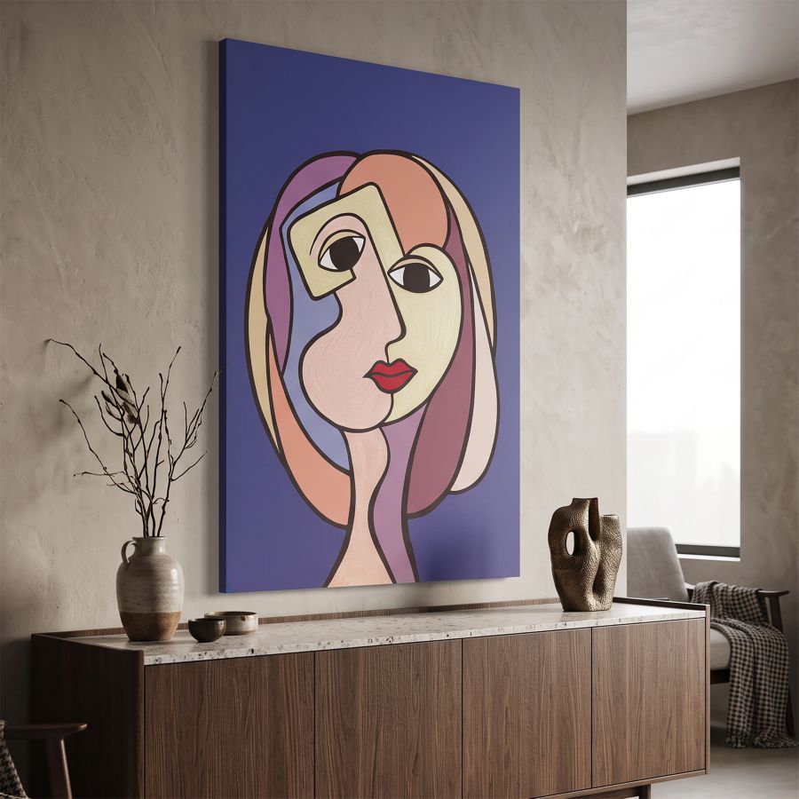 Mauro Ferretti Stampa Dipinta Double Faces Large -a- 80 x 3 x 120 cm