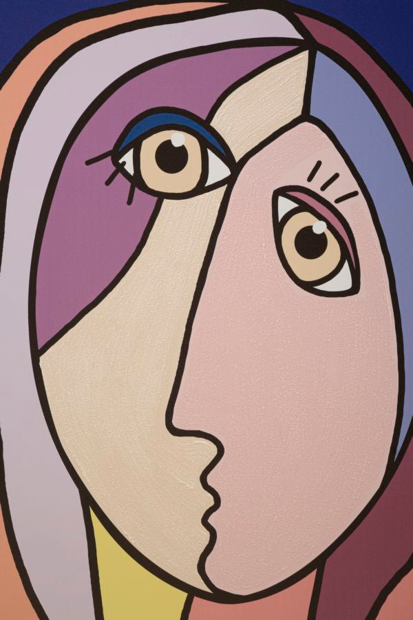 Mauro Ferretti Stampa Dipinta Double Faces Large -b- 80 x 3 x 120 cm