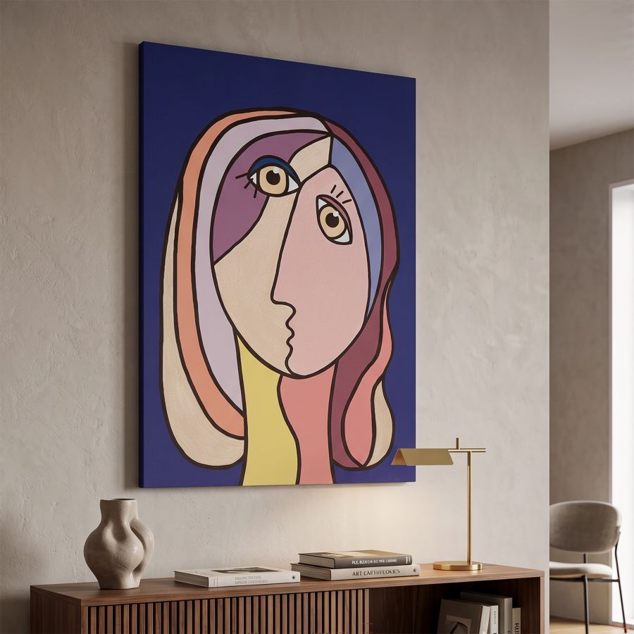 Mauro Ferretti Stampa Dipinta Double Faces Large -b- 80 x 3 x 120 cm