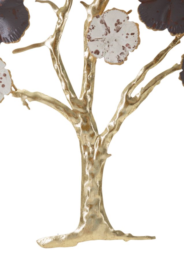 Mauro Ferretti Pannello in Ferro Albero Purpy 73,7 x 5 x 80 cm