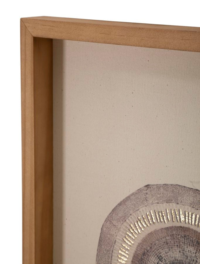 Mauro Ferretti Pannello con Cornice Circly con Inserti 45 x 3,2 x 60 cm