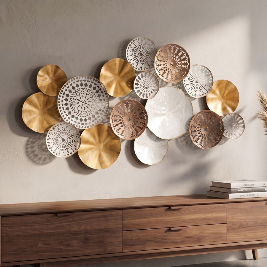 Mauro Ferretti Pannello in Ferro Triby 125 x 5,5 x 68,5 cm