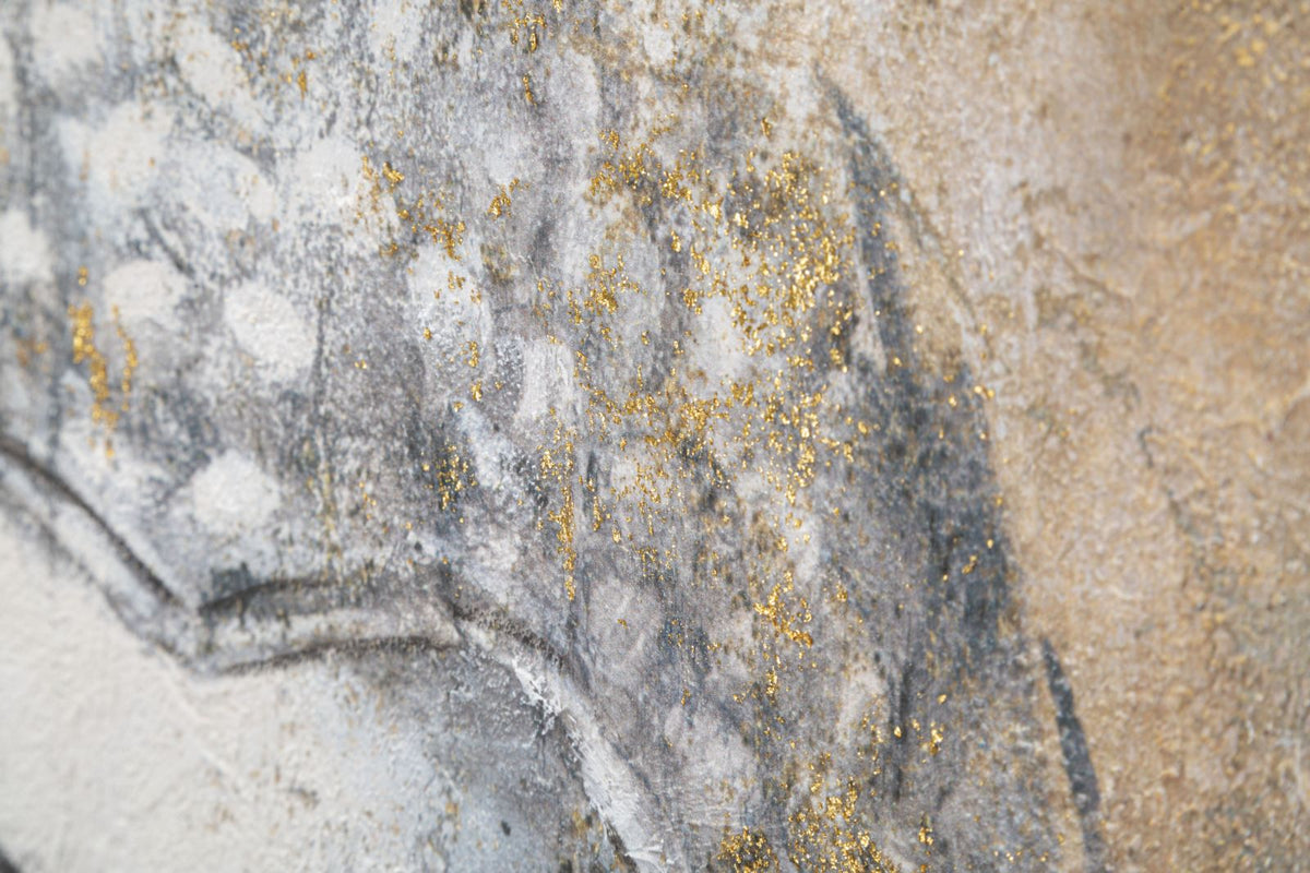 Mauro Ferretti Dipinto su Tela Buddha Light -b- 80 x 3 x 120 cm