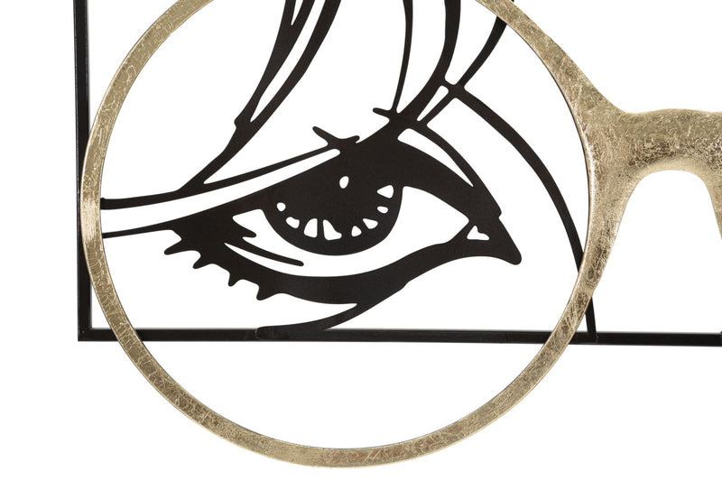 Mauro Ferretti Pannello in Ferro Eyewear 89,5 x 3,8 x 41,3 cm