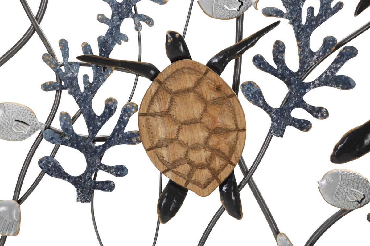 Mauro Ferretti Pannello in Ferro Turtle 132,7 x 5,7 x 69,9 cm