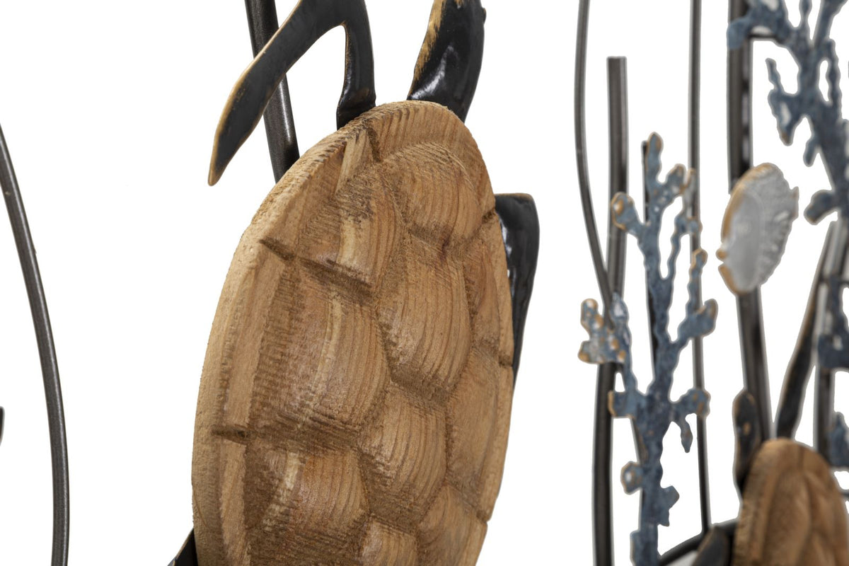 Mauro Ferretti Pannello in Ferro Turtle 132,7 x 5,7 x 69,9 cm
