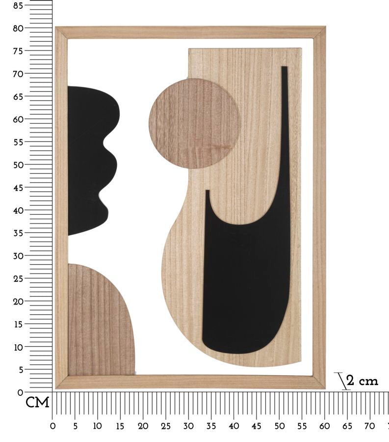 Mauro Ferretti Pannello da Muro Astry -b- 60 x 2 x 80 cm