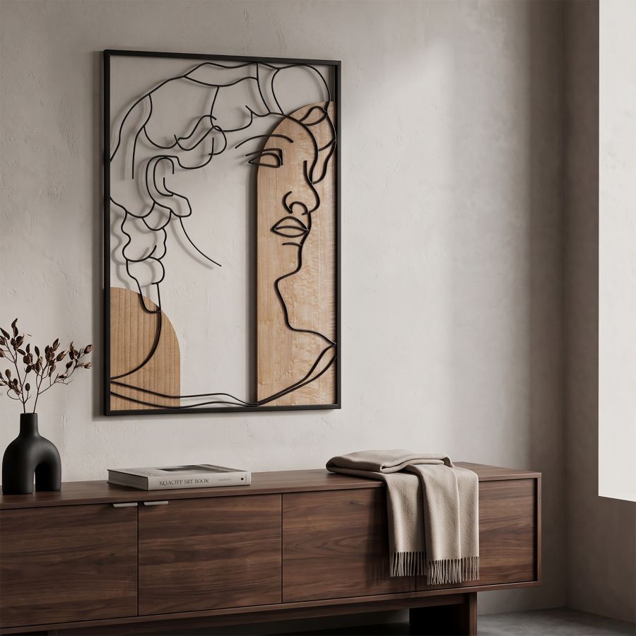 Mauro Ferretti Pannello da Muro David -b- 55 x 2 x 80 cm