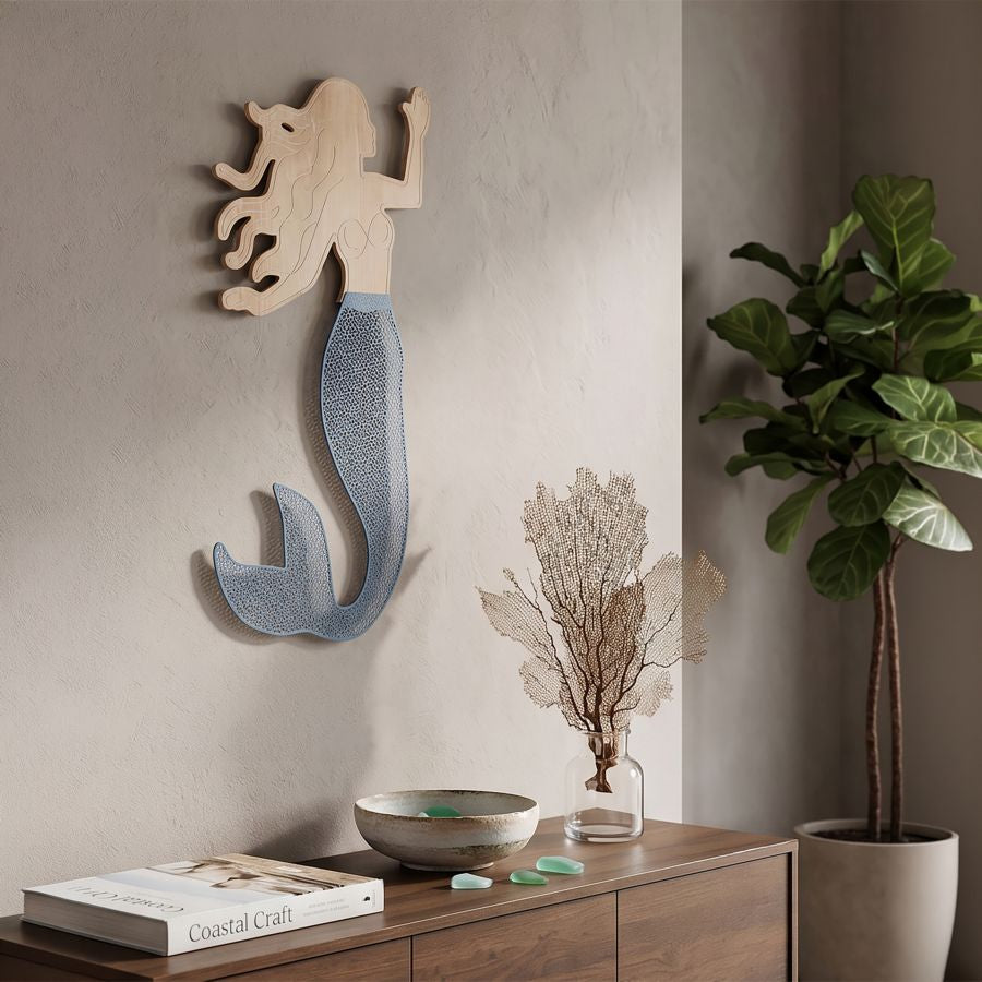 Mauro Ferretti Pannello da Muro Sirena 30,5 x 2 x 60 cm
