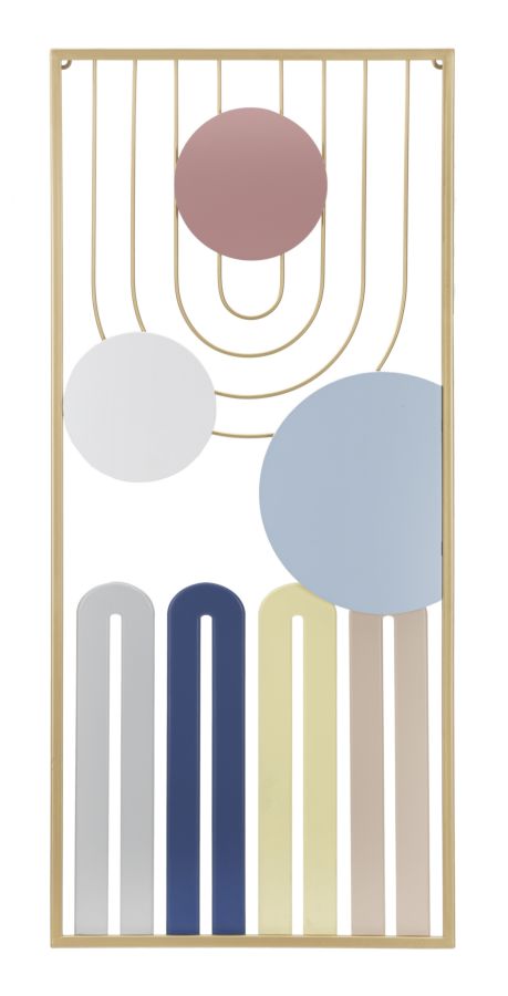 Mauro Ferretti Pannello da Muro Colorful -a- 37 x 2 x 84 cm