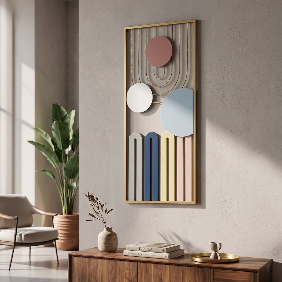Mauro Ferretti Pannello da Muro Colorful -a- 37 x 2 x 84 cm