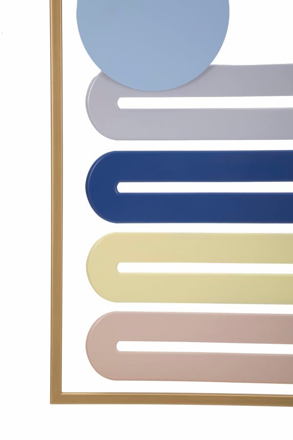 Mauro Ferretti Pannello da Muro Colorful -b- 37,5 x 2 x 84 cm