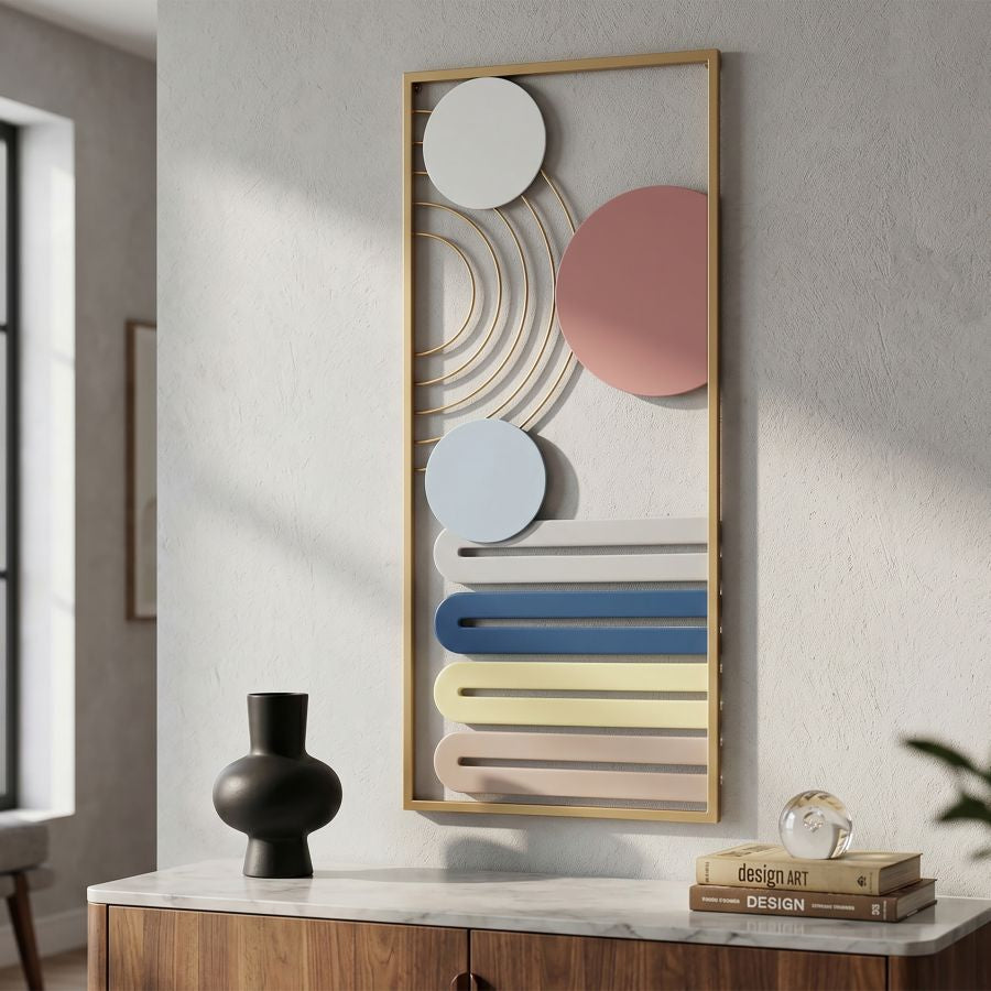 Mauro Ferretti Pannello da Muro Colorful -b- 37,5 x 2 x 84 cm