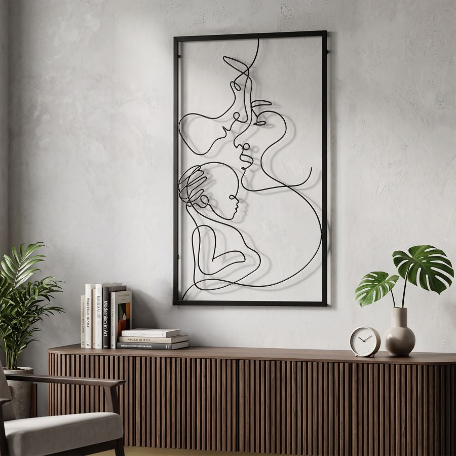 Pannello da muro family cm 40x1,3x70