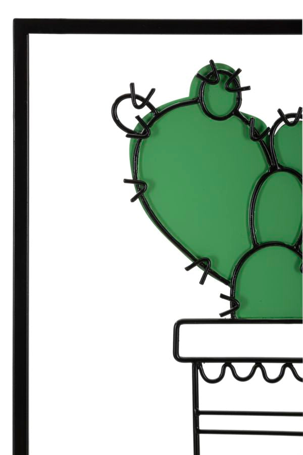 Pannello da muro cactus set 3pz 33x1,3x46,5-33x1,3x33
