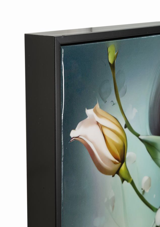 Dipinto su tela laccato fantasy c/cornice -a- cm 72x4x102