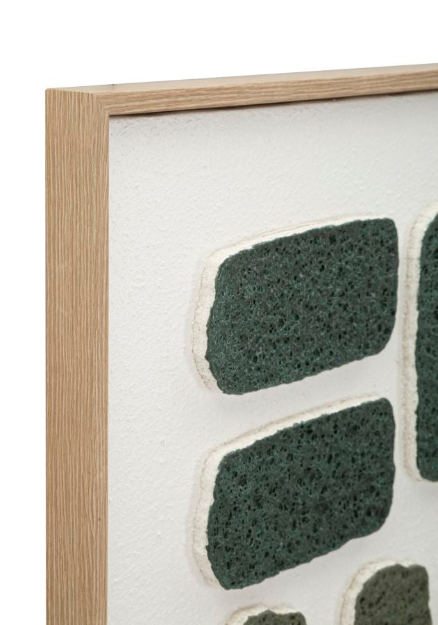 Dipinto su tela 3d c/cornice -a- cm 60x2,9x80