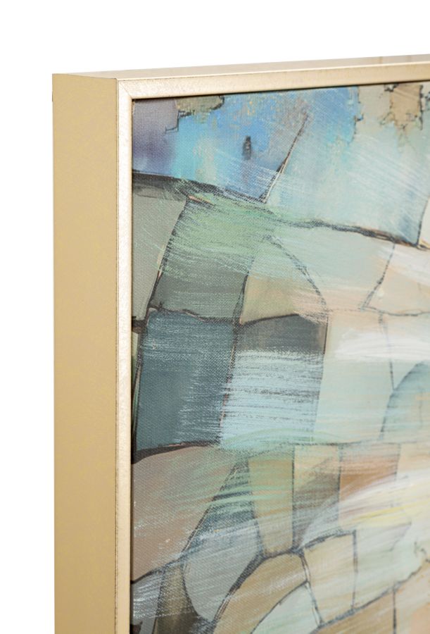 Mauro Ferretti Stampa Dipinta su Tela Laccata Nativita' con Cornice 122 x 4 x 82 cm