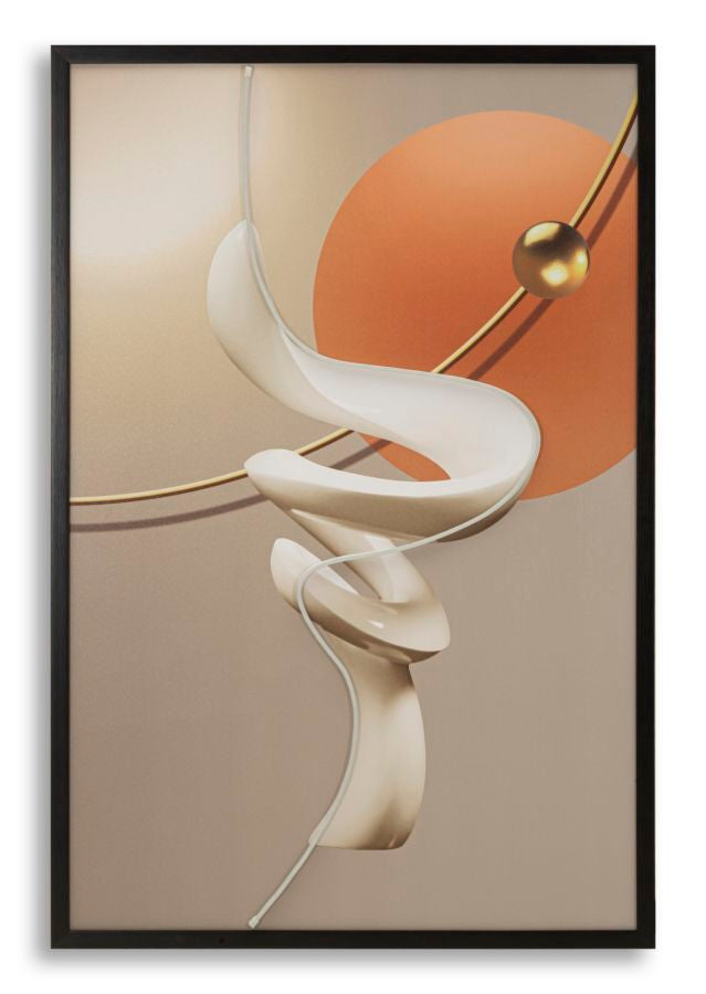 Mauro Ferretti Stampa con LED su Tela Abstract -b- 80 x 4 x 120 cm